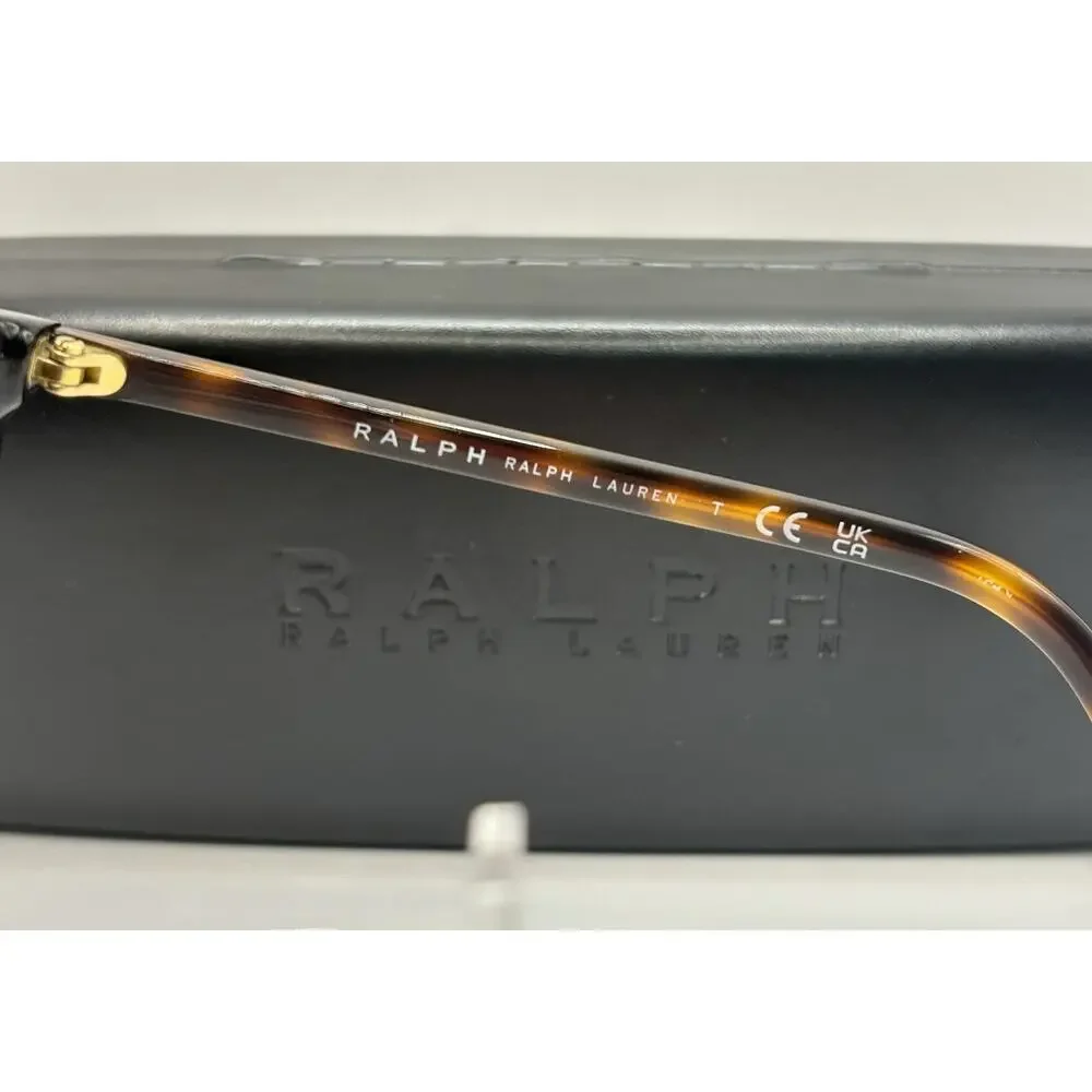 Ralph Lauren RA5293 603/8E Sunglasses 56mm Black Frame Brown Lens 145mm